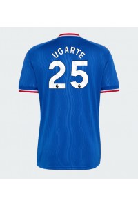 Manchester United Manuel Ugarte #25 Jalkapallovaatteet Vieraspaita 2026-27 Lyhythihainen